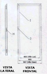 Porta Corta Fogo, Barra Antipânico, Anti Panico, Porta Com Batente, 2,10 X 80, 2,10 X 90, 2,10 X 1 M E 210 X 1,80 Dupla